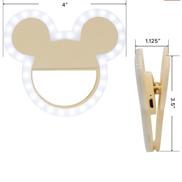 Mickey Mouse Glow Me LED Beauty Ring Light. - Picture 4 of 10